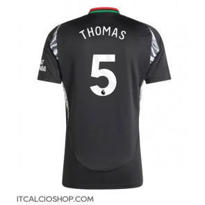 Arsenal Thomas Partey #5 Seconda Maglia 2024-25 Manica Corta